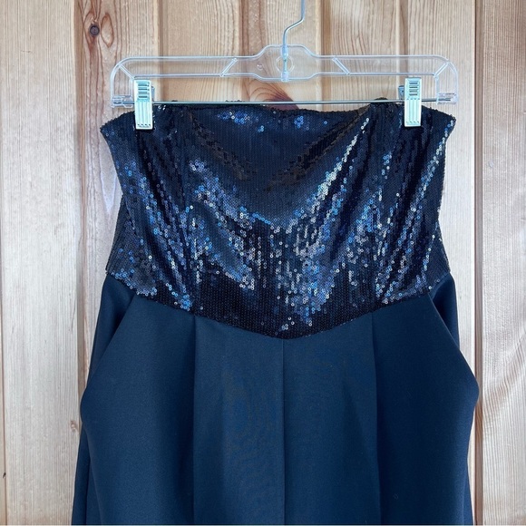 EUC REVOLVE Steve Madden Riki Jumpsuit in Black size M Whimsygoth Glam - Picture 9 of 12